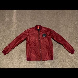 Nike FC letterman jacket.